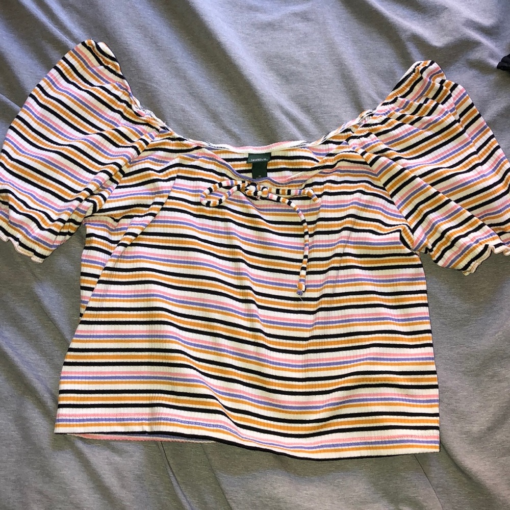 Pastel Striped Blouse